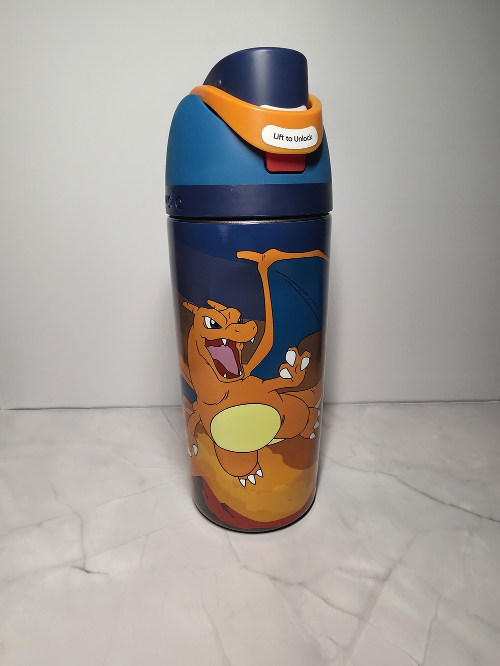 Pokemon x Owala Kids FreeSip, Charizard Brings the Heat, 16 oz